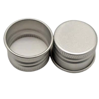 बोतल के लिए 28 मिमी 30.5 मिमी 32 मिमी एल्यूमीनियम स्क्रू कैप