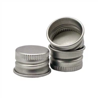 28mmm गर्म बिक्री गोल एल्यूमीनियम धातु टोपी